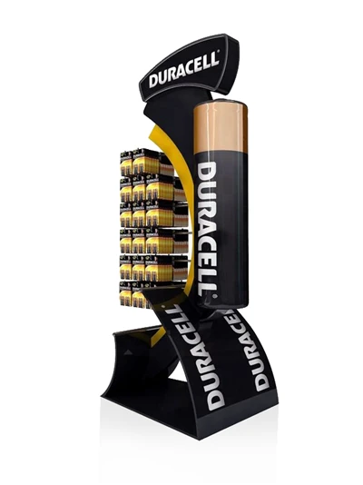 Supporto per display con batteria pop