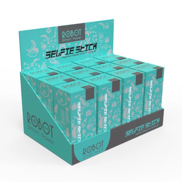 Free New Custom Design High Quality Promotion Recyclable Paper Display Box